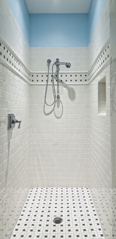 Traditional Bathroom Showers